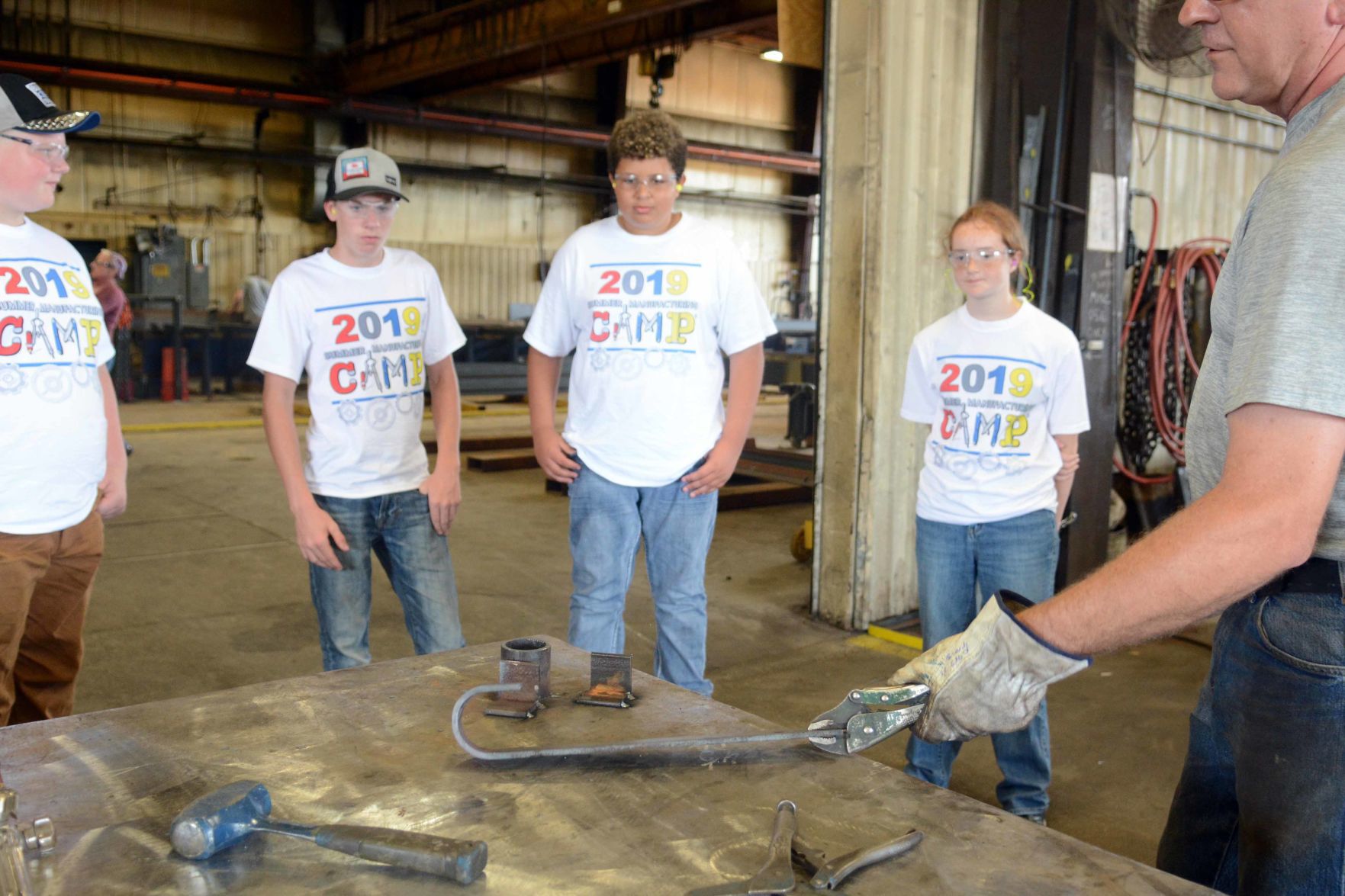 'Fun with Torches' welding camp tours McFarlane Manufacturing